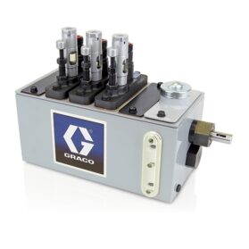 Graco 25R555 - MBL LUBRICATOR,4 PINT,118:1,3PUMP,3/8,RH