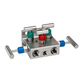 Noshok | 5030-FFS. 5030/5130 Series Natural Gas 5 Manifold Valves with Hard and Soft Seat/Tip