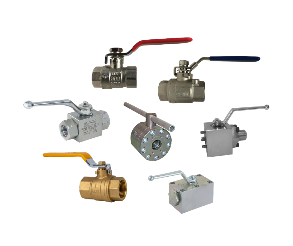 Ball valve collage