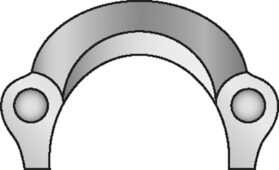 Gates | 725309785. 12FHHS. Flange Half Sets (Code 62 - SAE J518)