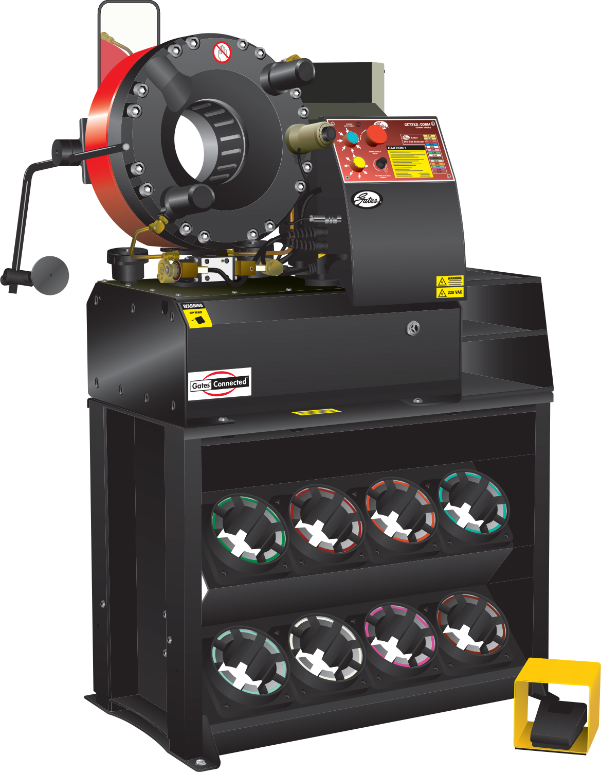 Gates | 74827100. GC32 HEAD REPL KIT. Hydraulic Equipment Parts | Oil ...