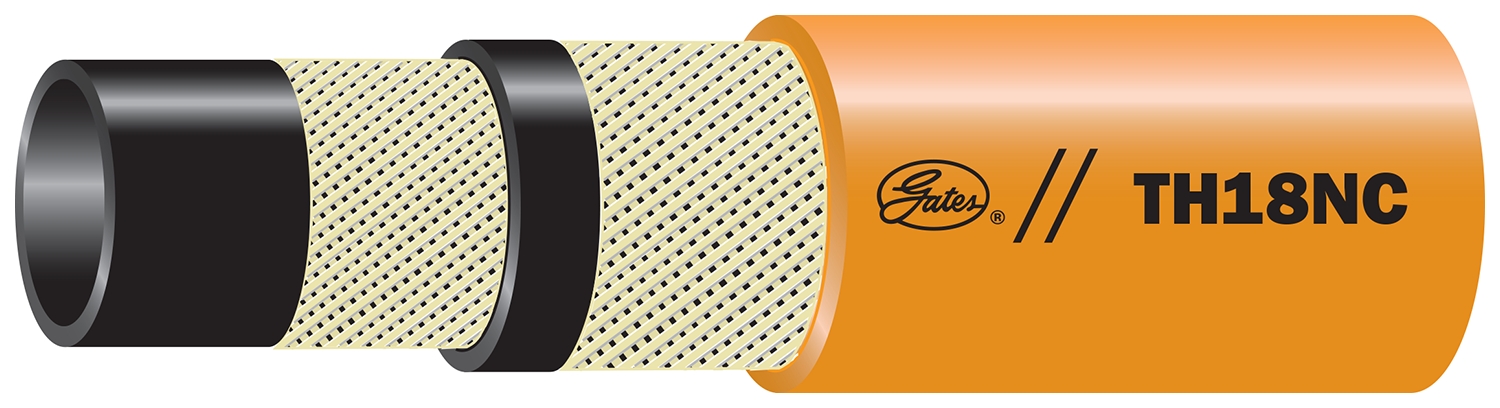 Gates | 44670014. 8TH18NC XCTN. TH18 Constant Pressure Non-Conductive Hydraulic Hose