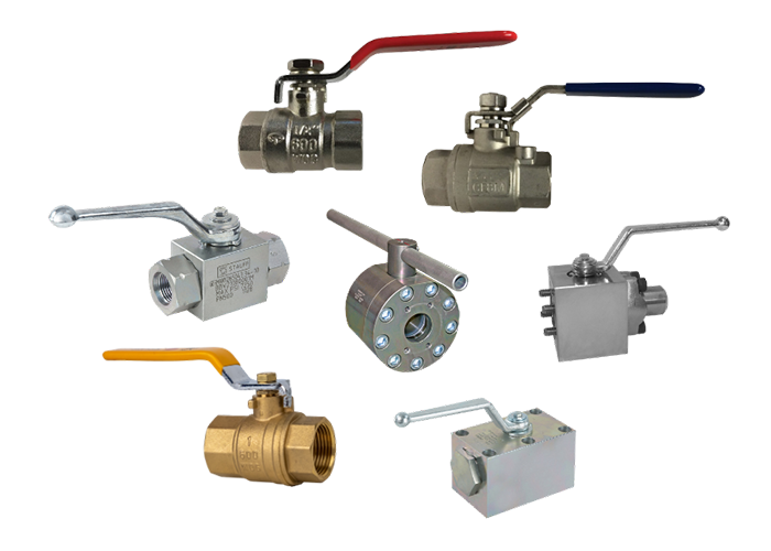 Ball valve collage